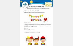 Le Ping pour les 5 - 8 ans