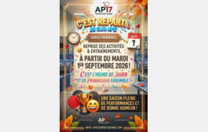Rentrée AP17